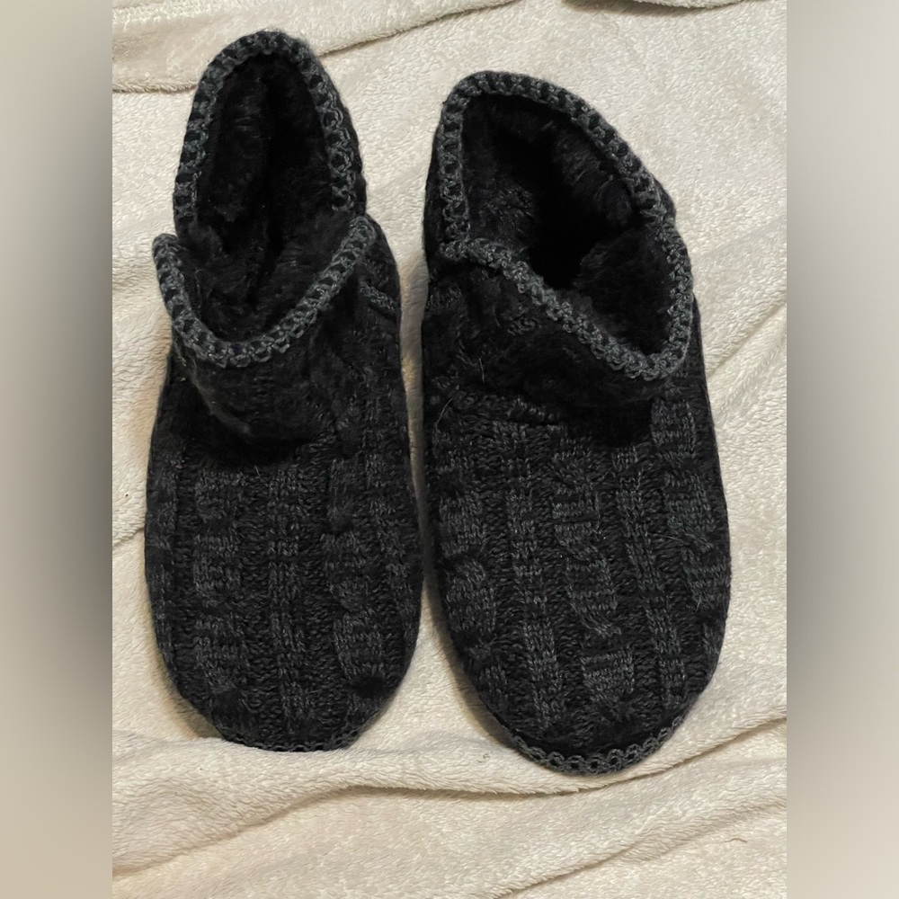 Cozy Muk Luks Leigh Bootie Slippers S (5-6)